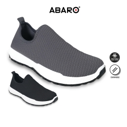 Men Running Sport Shoes SPA726C3 Grey | Black 